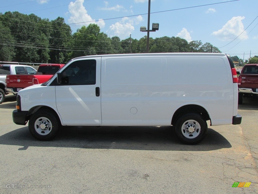 2012 Express 2500 Cargo Van - Summit White / Medium Pewter photo #11