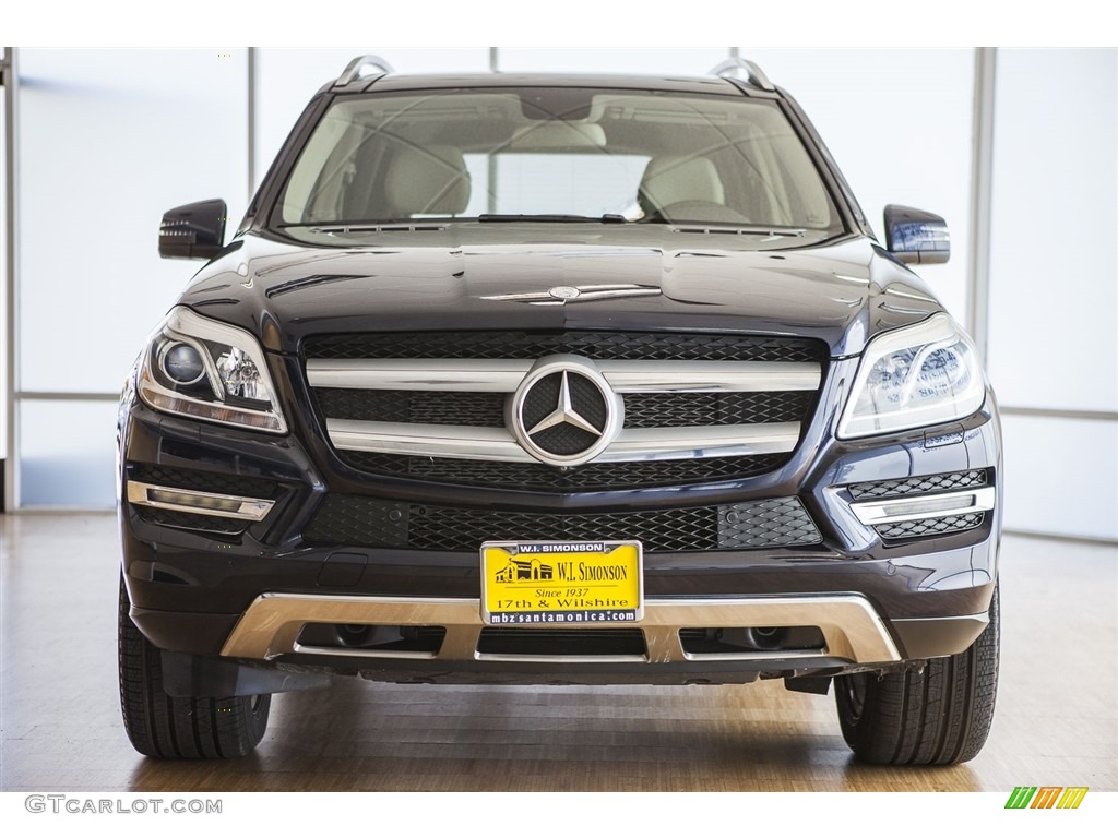 2013 GL 450 4Matic - Lunar Blue Metallic / Almond Beige photo #2
