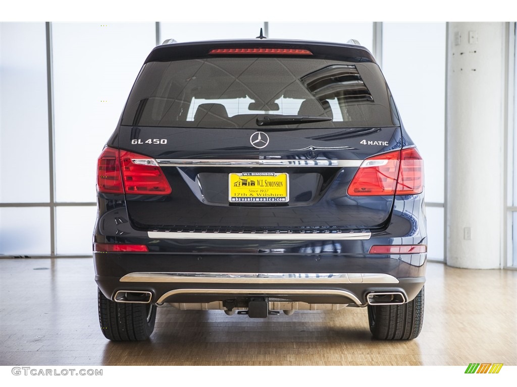 2013 GL 450 4Matic - Lunar Blue Metallic / Almond Beige photo #3