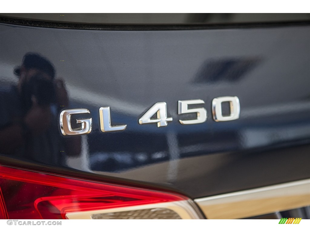 2013 GL 450 4Matic - Lunar Blue Metallic / Almond Beige photo #7