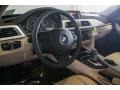 2017 BMW 3 Series Venetian Beige/Black Interior Prime Interior Photo