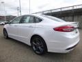 2017 White Platinum Ford Fusion Sport AWD  photo #4