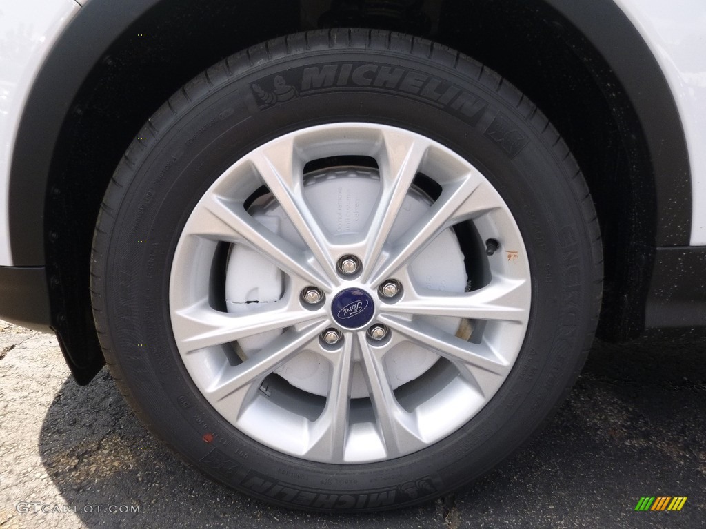 2017 Escape SE 4WD - Oxford White / Charcoal Black photo #6