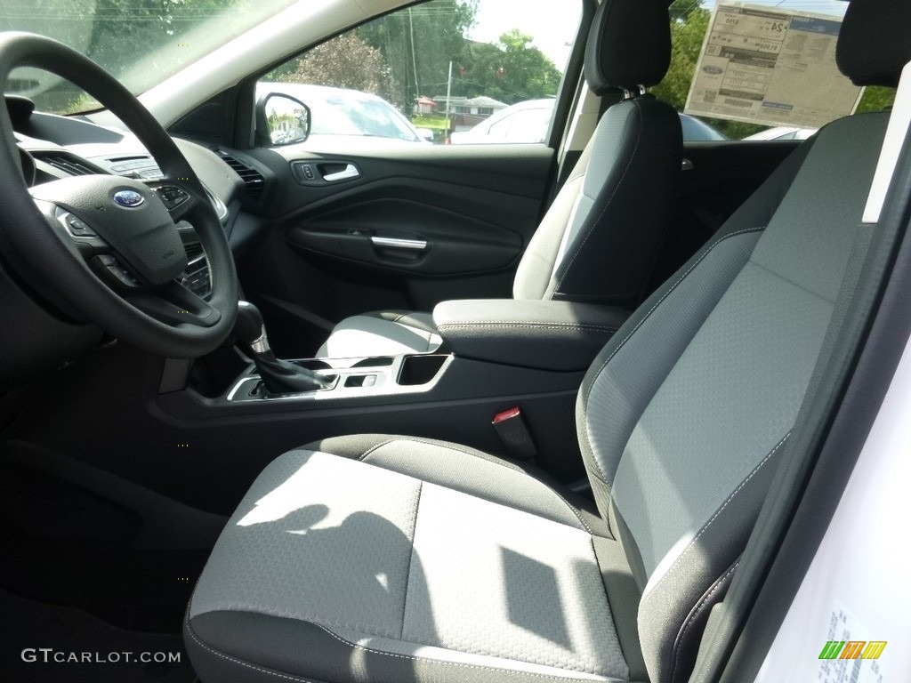 2017 Escape SE 4WD - Oxford White / Charcoal Black photo #7