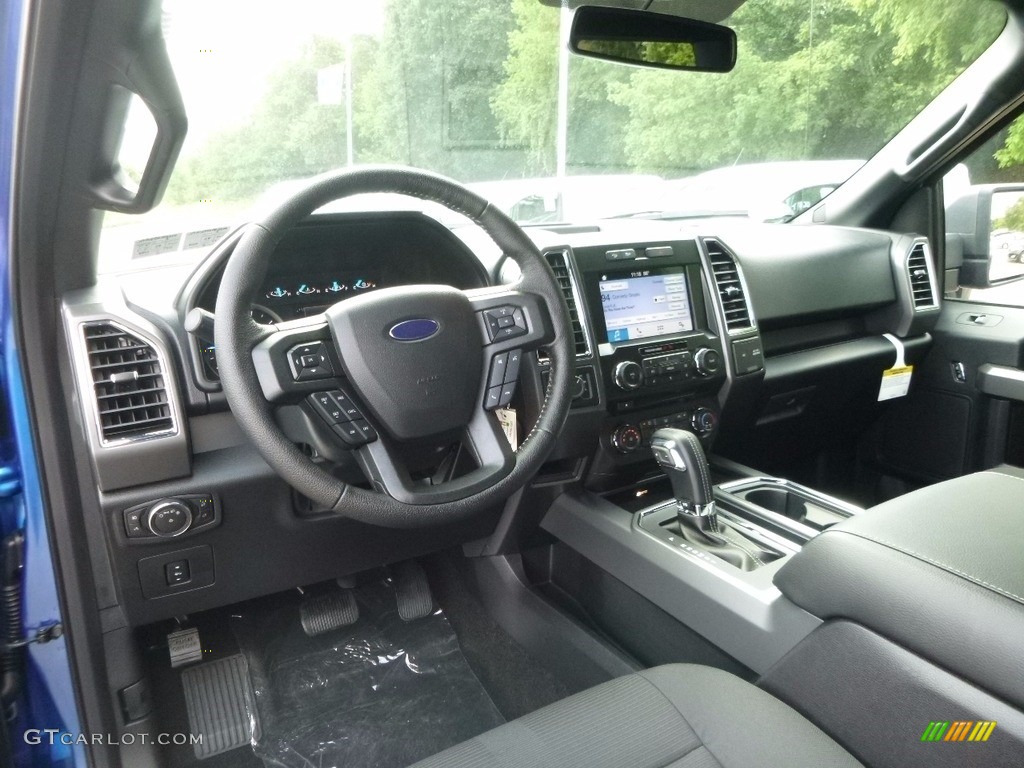 2016 F150 XLT SuperCab 4x4 - Blue Flame / Black photo #12