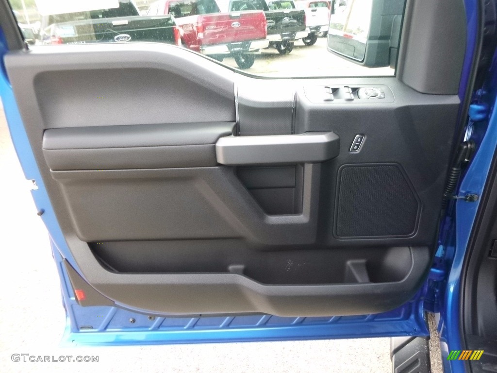 2016 F150 XLT SuperCab 4x4 - Blue Flame / Black photo #13