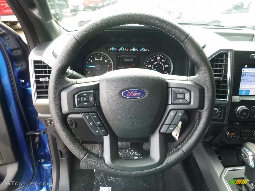 2016 F150 XLT SuperCab 4x4 - Blue Flame / Black photo #16