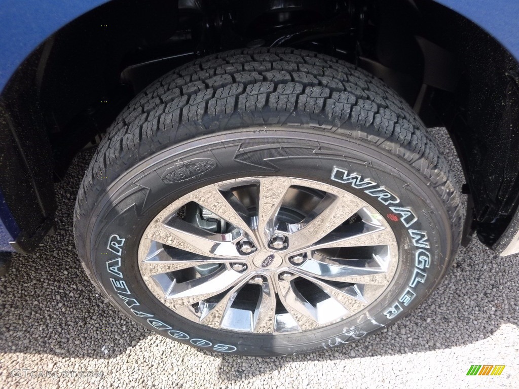2016 F150 XLT SuperCab 4x4 - Blue Flame / Medium Earth Gray photo #9