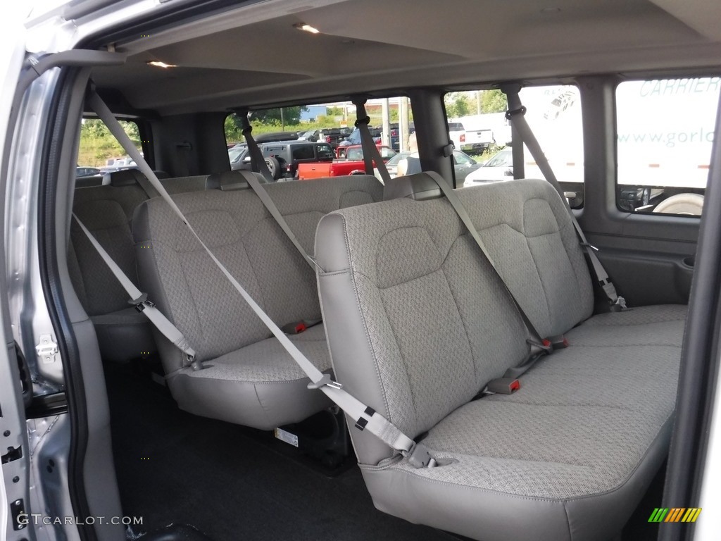 2017 Chevrolet Express 3500 Passenger LT Rear Seat Photo #115322285