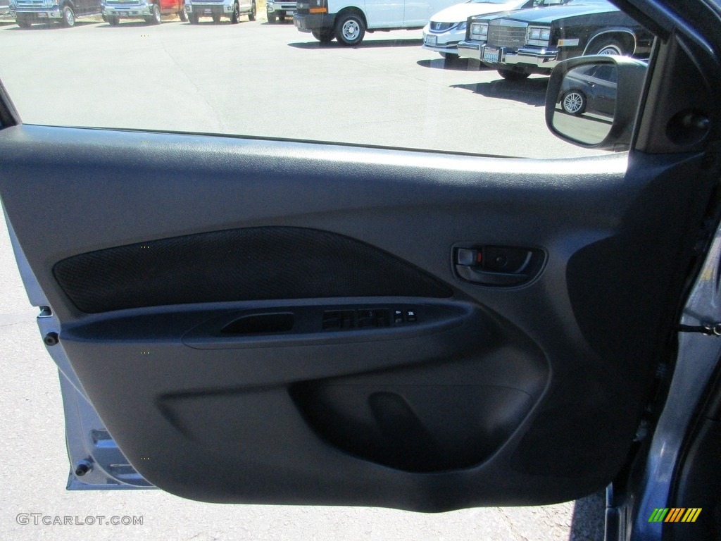 2012 Yaris Sedan - Pacific Blue Metallic / Dark Gray photo #9