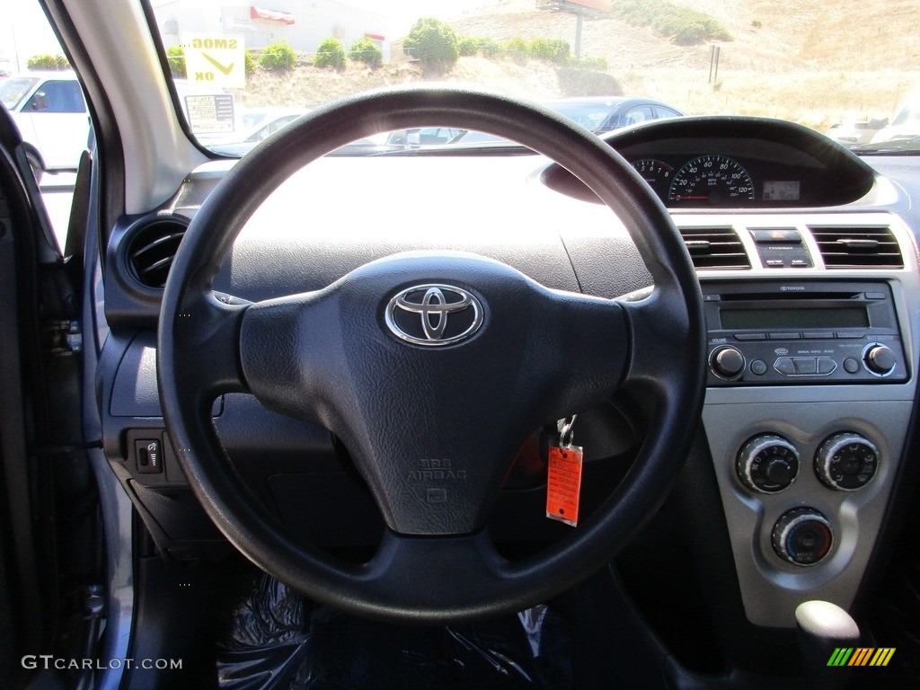 2012 Yaris Sedan - Pacific Blue Metallic / Dark Gray photo #12