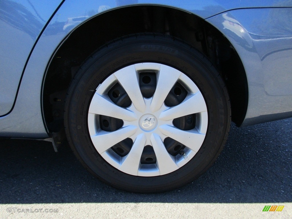 2012 Yaris Sedan - Pacific Blue Metallic / Dark Gray photo #24