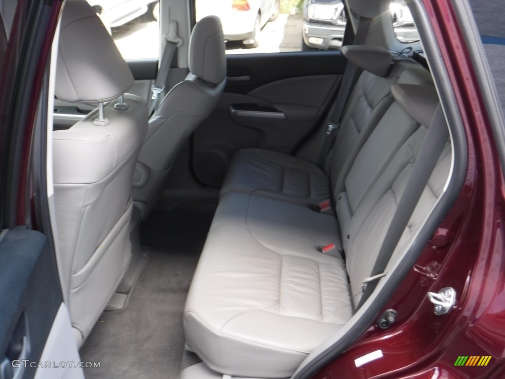 2014 CR-V EX-L AWD - Basque Red Pearl II / Gray photo #21