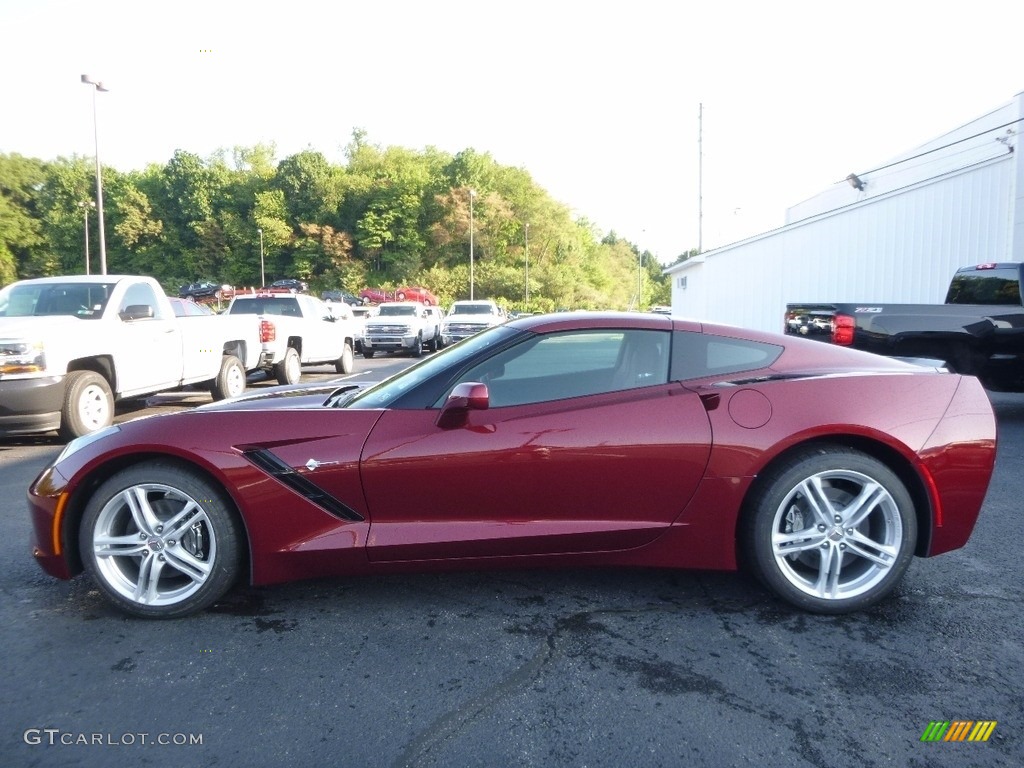 2017 Corvette Stingray Coupe - Long Beach Red Metallic Tintcoat / Jet Black photo #10