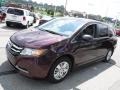 2014 Dark Cherry Pearl Honda Odyssey LX  photo #5