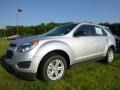 Silver Ice Metallic 2017 Chevrolet Equinox LS Exterior