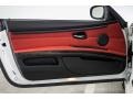 Coral Red/Black Door Panel Photo for 2013 BMW 3 Series #115330767