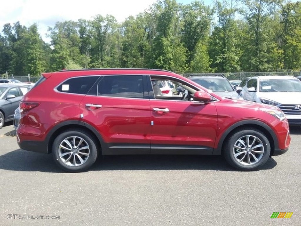 Regal Red Pearl 2017 Hyundai Santa Fe SE AWD Exterior Photo #115330863