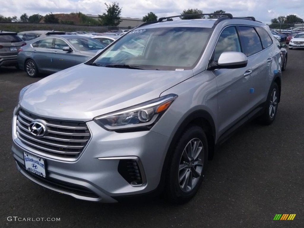 2017 Santa Fe SE AWD - Circuit Silver / Gray photo #1