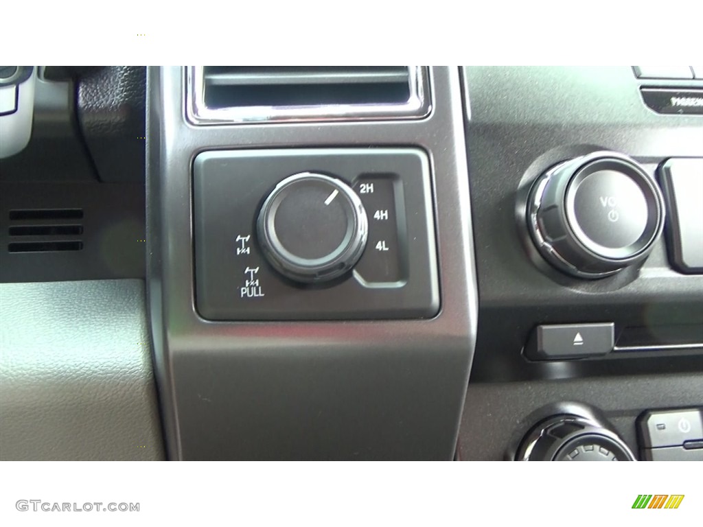 2016 F150 XLT SuperCab 4x4 - Oxford White / Medium Earth Gray photo #17