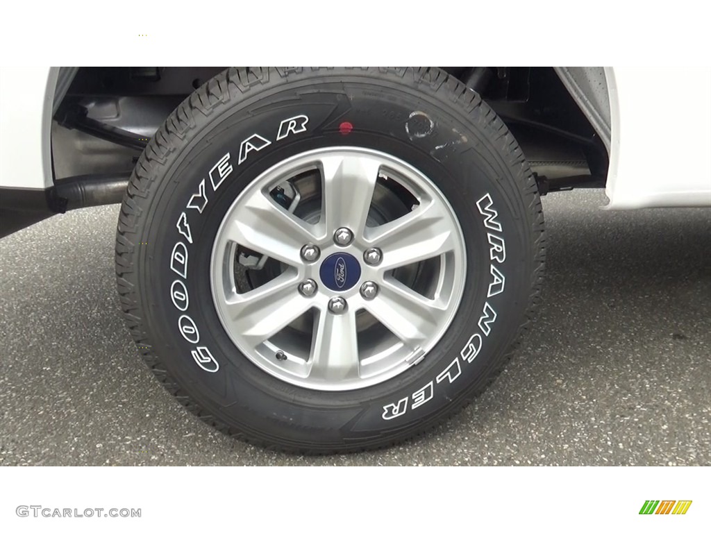 2016 F150 XLT SuperCab 4x4 - Oxford White / Medium Earth Gray photo #22