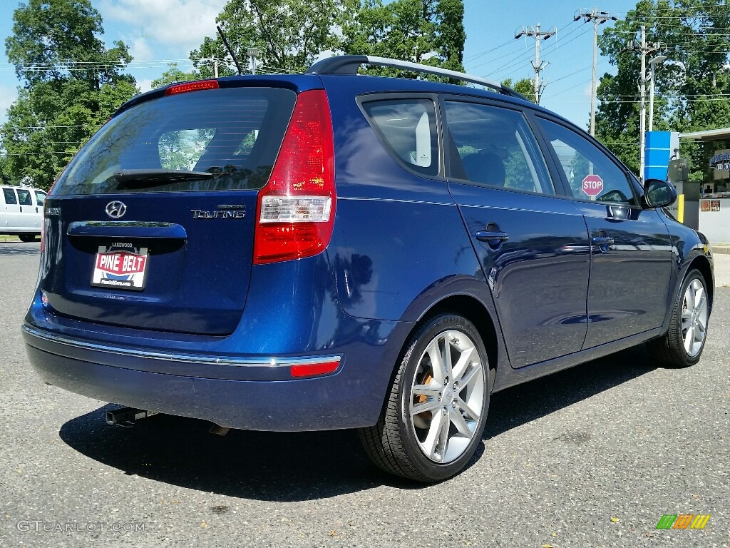 2012 Elantra SE Touring - Atlantic Blue / Black photo #5