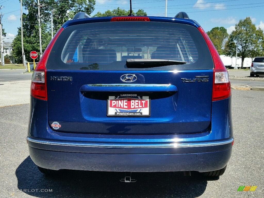 2012 Elantra SE Touring - Atlantic Blue / Black photo #6