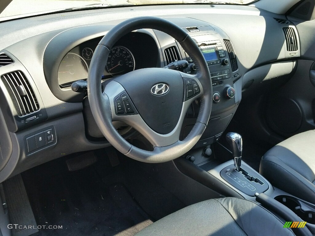 2012 Elantra SE Touring - Atlantic Blue / Black photo #9