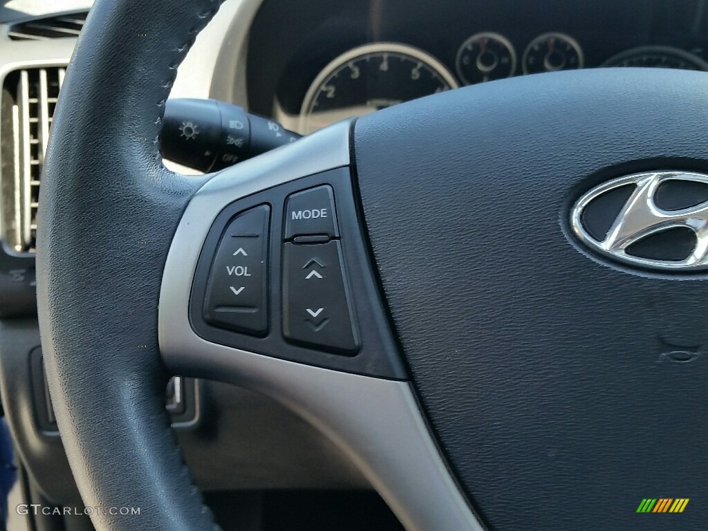 2012 Elantra SE Touring - Atlantic Blue / Black photo #15