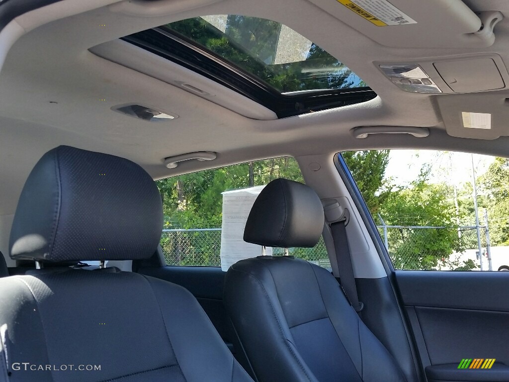 2012 Elantra SE Touring - Atlantic Blue / Black photo #21