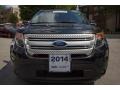 2014 Tuxedo Black Ford Explorer XLT 4WD  photo #2