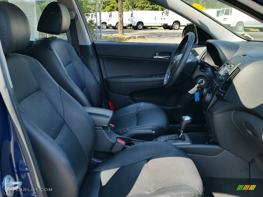 2012 Elantra SE Touring - Atlantic Blue / Black photo #22