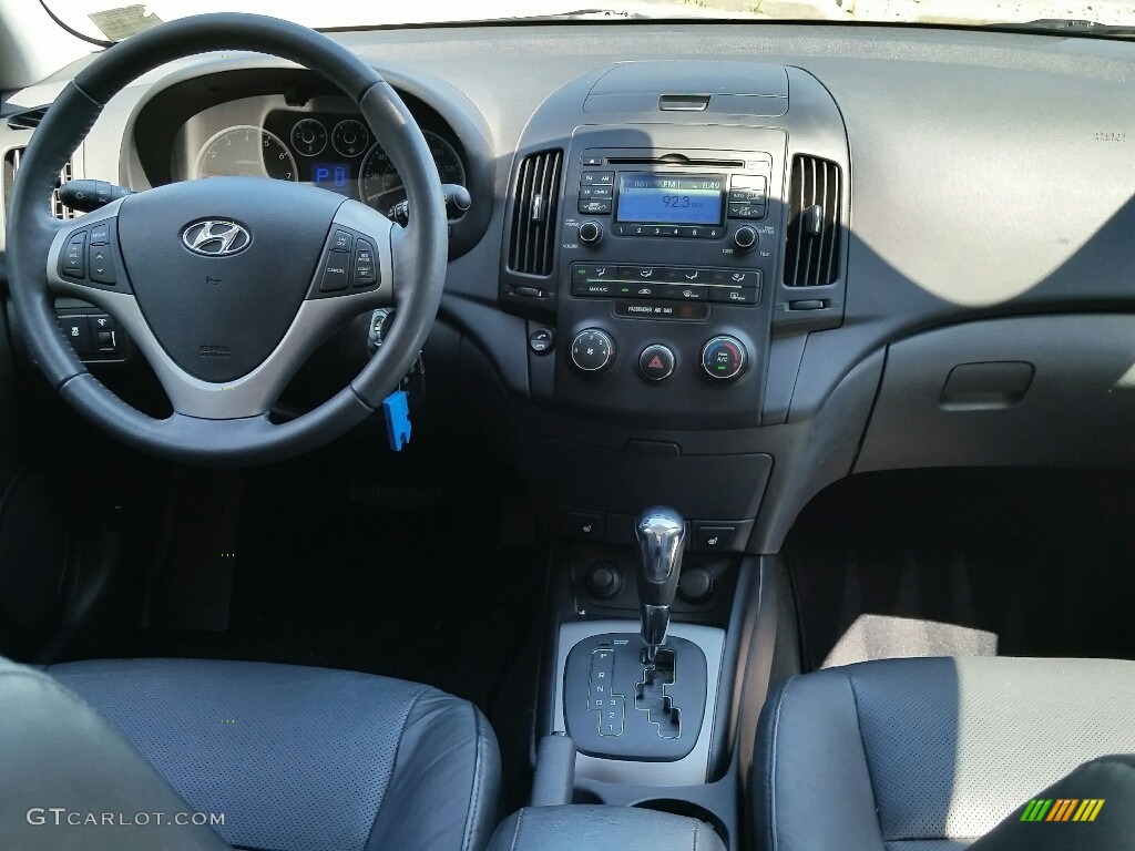 2012 Elantra SE Touring - Atlantic Blue / Black photo #24