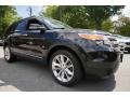 2014 Tuxedo Black Ford Explorer XLT 4WD  photo #10