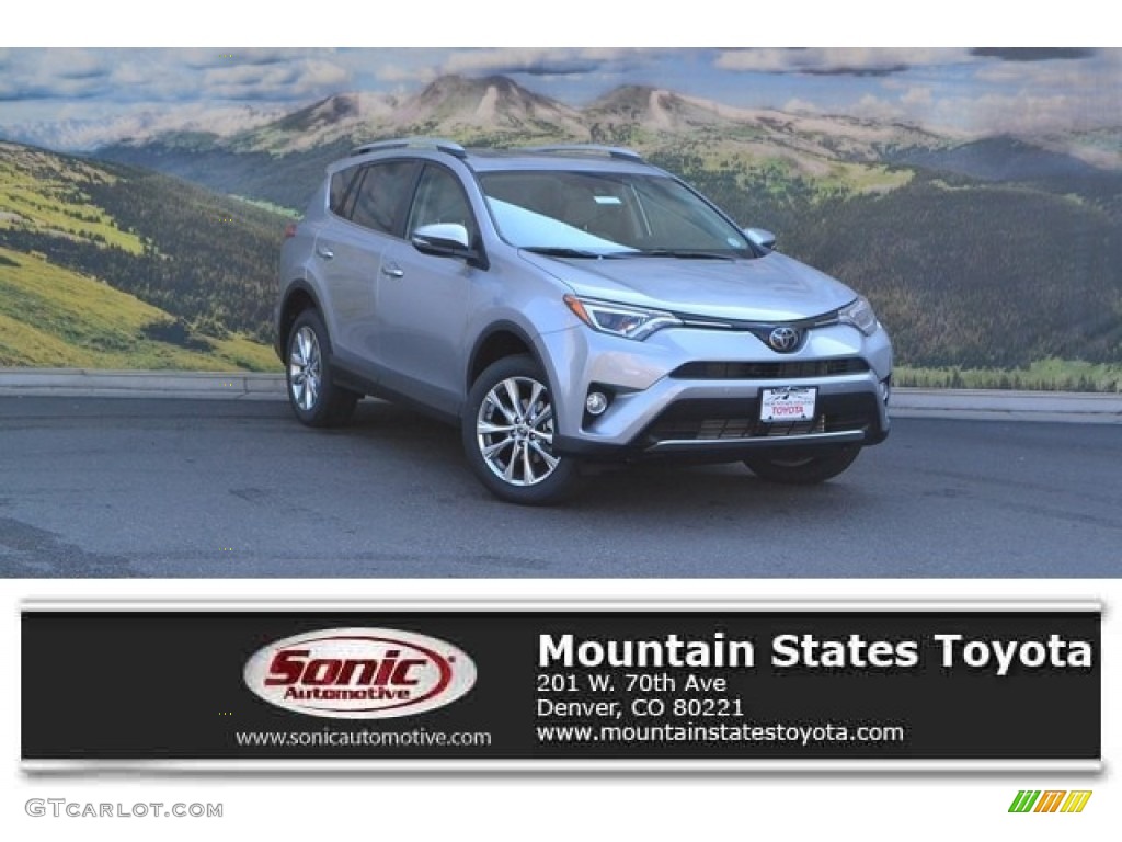 2016 RAV4 Limited - Silver Sky Metallic / Ash photo #1