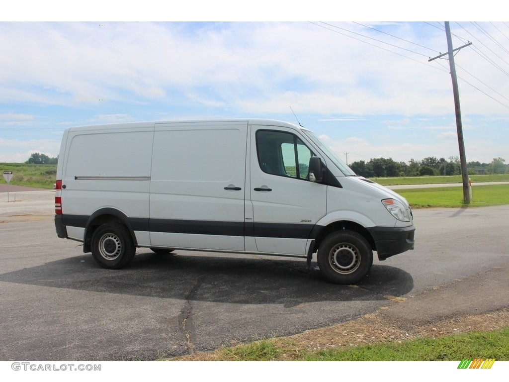 2012 Sprinter 2500 Cargo Van - Arctic White / Lima Black Fabric photo #1