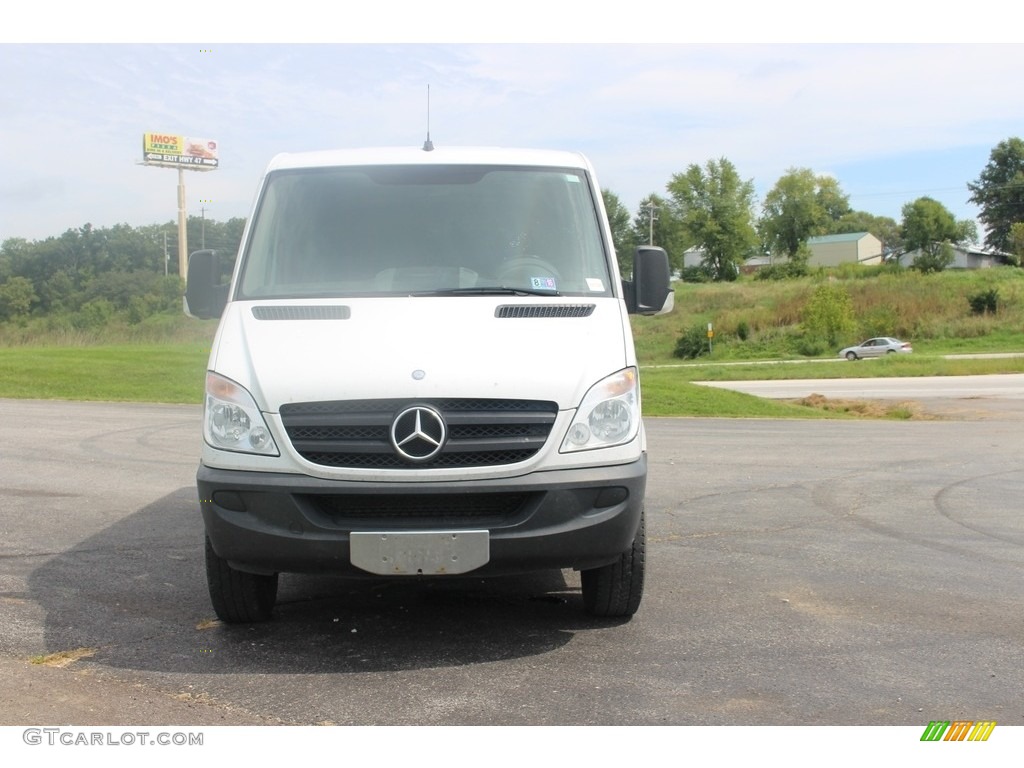 2012 Sprinter 2500 Cargo Van - Arctic White / Lima Black Fabric photo #7