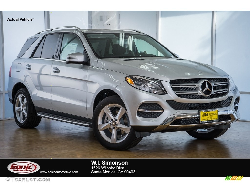2017 GLE 350 - Iridium Silver Metallic / Black photo #1