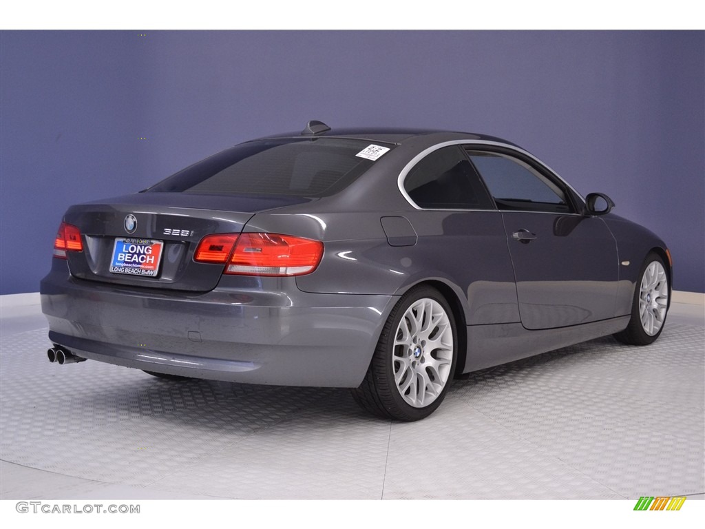 2007 3 Series 328i Coupe - Space Gray Metallic / Grey photo #7