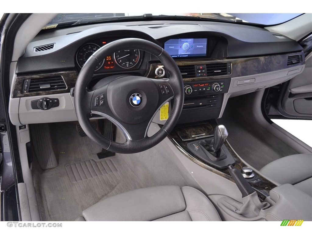 2007 3 Series 328i Coupe - Space Gray Metallic / Grey photo #11