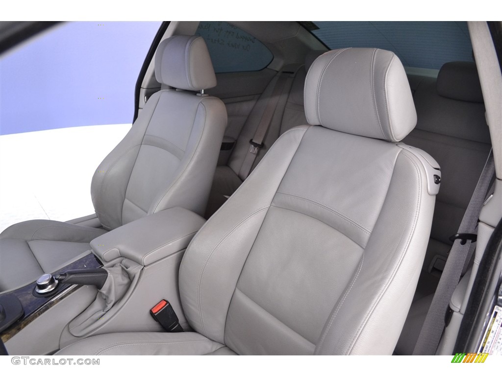 2007 3 Series 328i Coupe - Space Gray Metallic / Grey photo #12