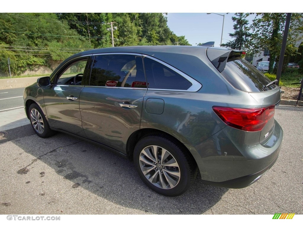 2014 MDX SH-AWD Technology - Forest Mist Metallic / Eucalyptus photo #6