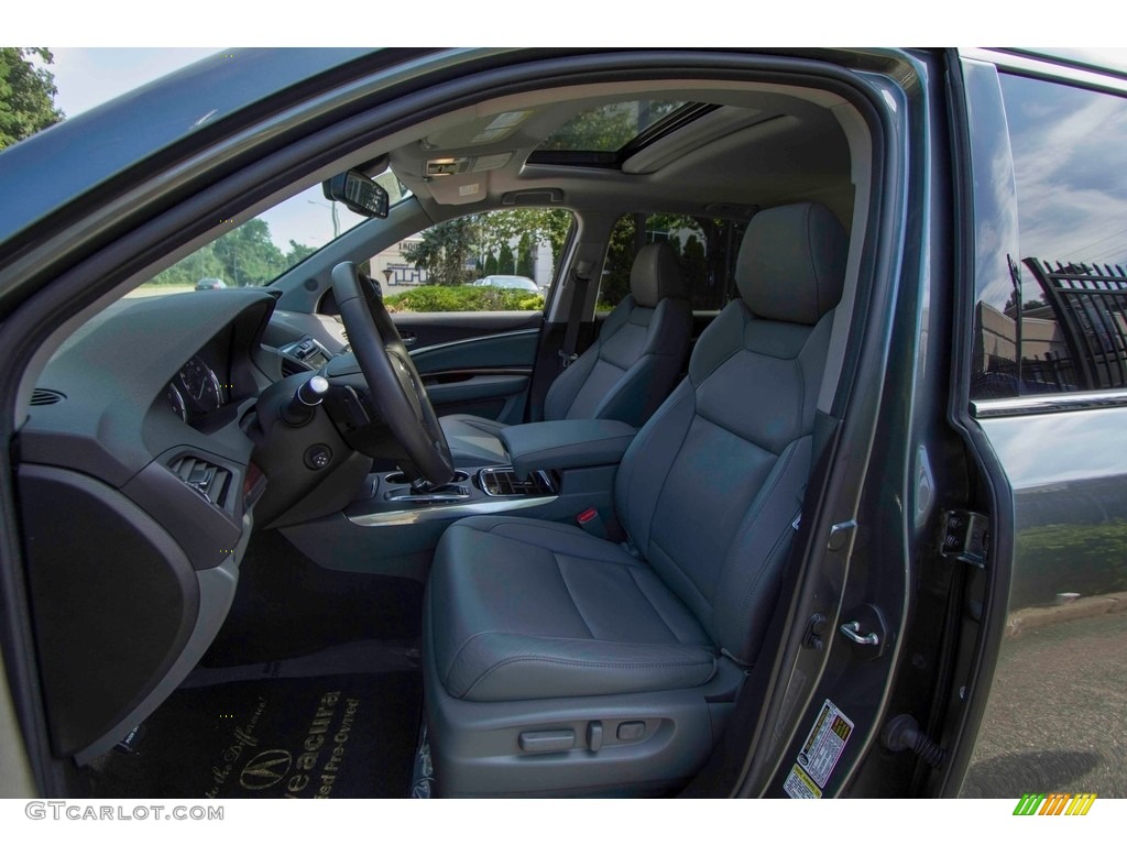 2014 MDX SH-AWD Technology - Forest Mist Metallic / Eucalyptus photo #9