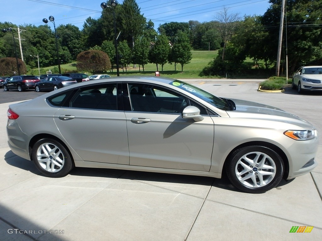 2016 Fusion SE - Tectonic Metallic / Charcoal Black photo #6