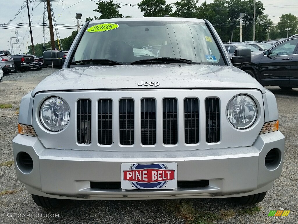 2008 Patriot Sport 4x4 - Bright Silver Metallic / Dark Slate Gray photo #6