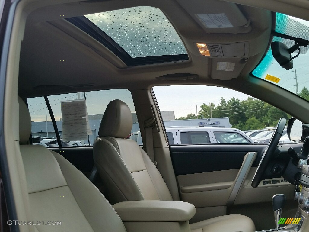 2012 Highlander V6 4WD - Sizzling Crimson Mica / Sand Beige photo #7