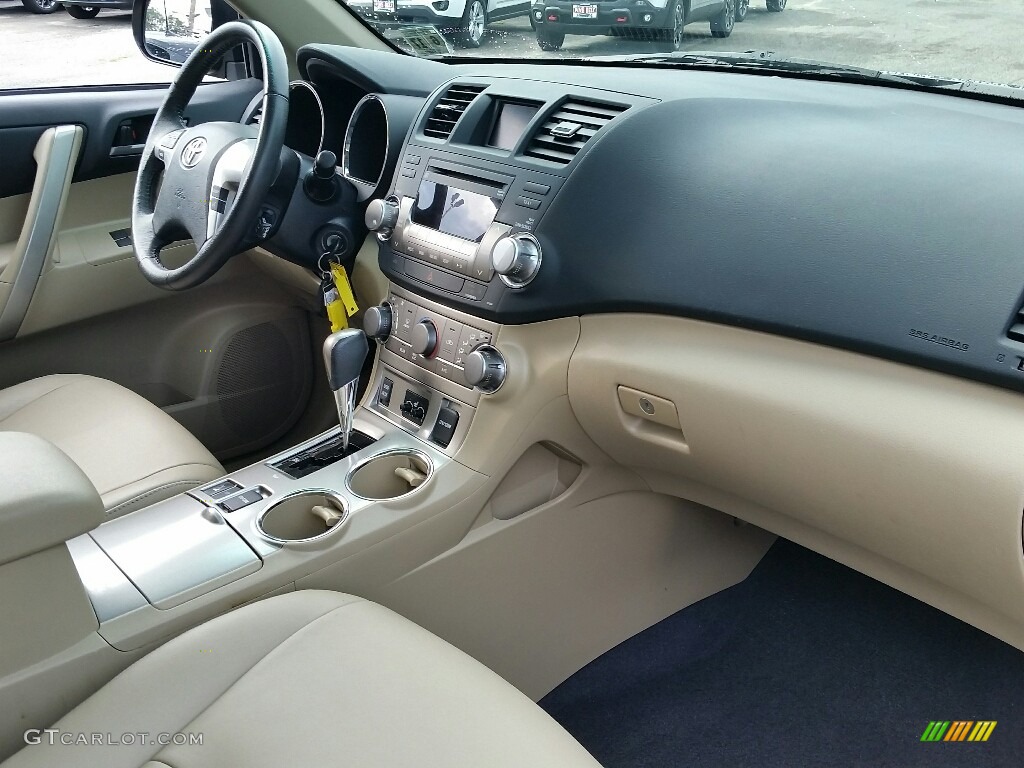 2012 Highlander V6 4WD - Sizzling Crimson Mica / Sand Beige photo #10