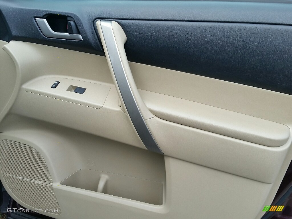 2012 Highlander V6 4WD - Sizzling Crimson Mica / Sand Beige photo #11