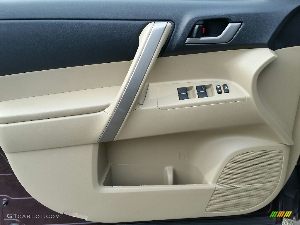 2012 Highlander V6 4WD - Sizzling Crimson Mica / Sand Beige photo #16