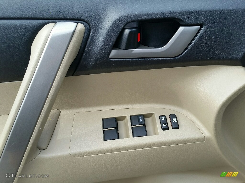 2012 Highlander V6 4WD - Sizzling Crimson Mica / Sand Beige photo #17